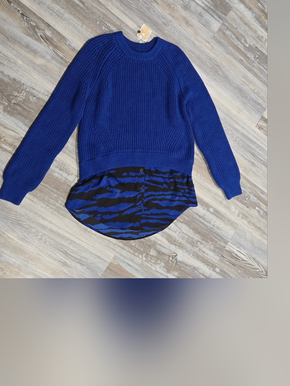 Womens MK Crewneck Sweater